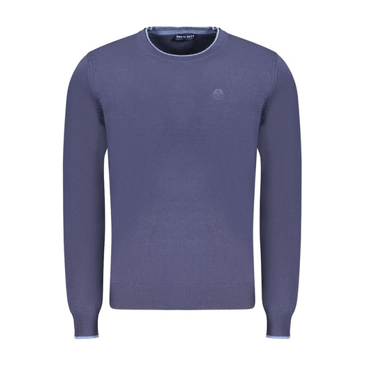 North Sails Blauwe Katoenen Heren Sweater