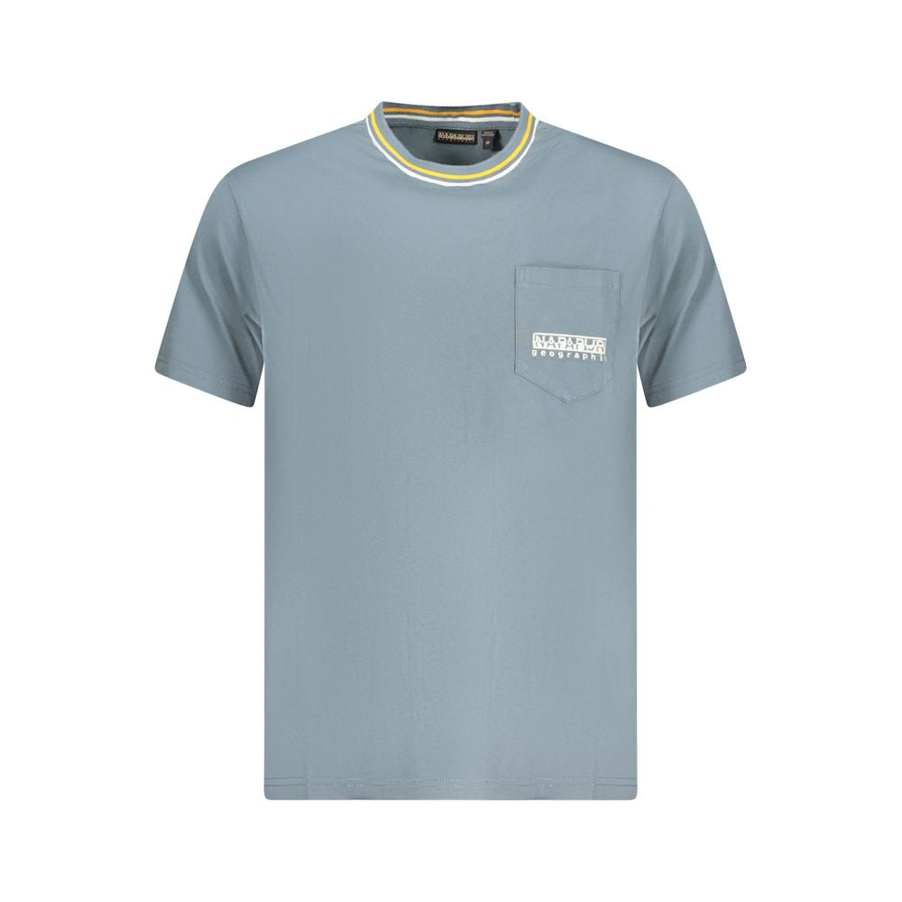 T-shirt Napapijri en coton brun pour homme