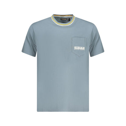 T-shirt Napapijri en coton brun pour homme