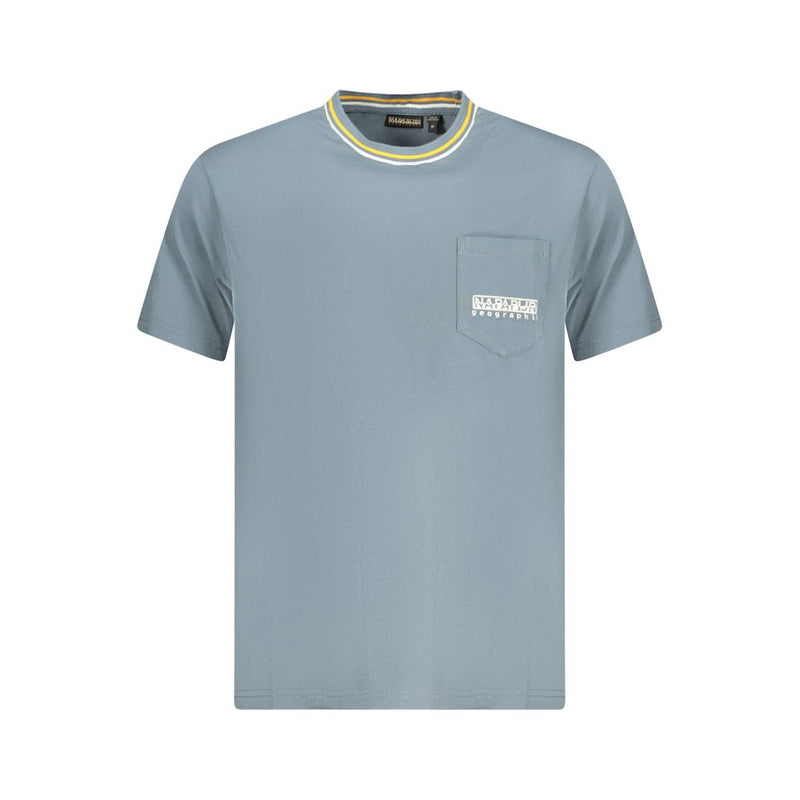 Napapijri Brown Cotton Men T-Shirt