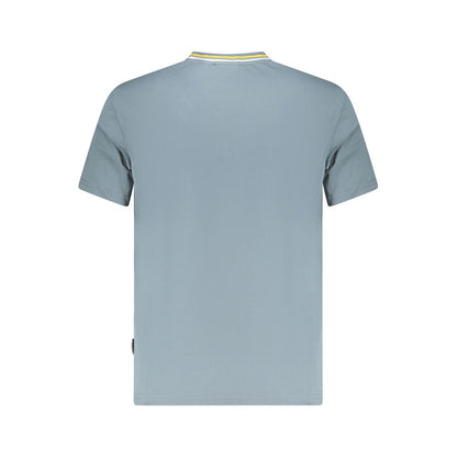 T-shirt Napapijri en coton brun pour homme