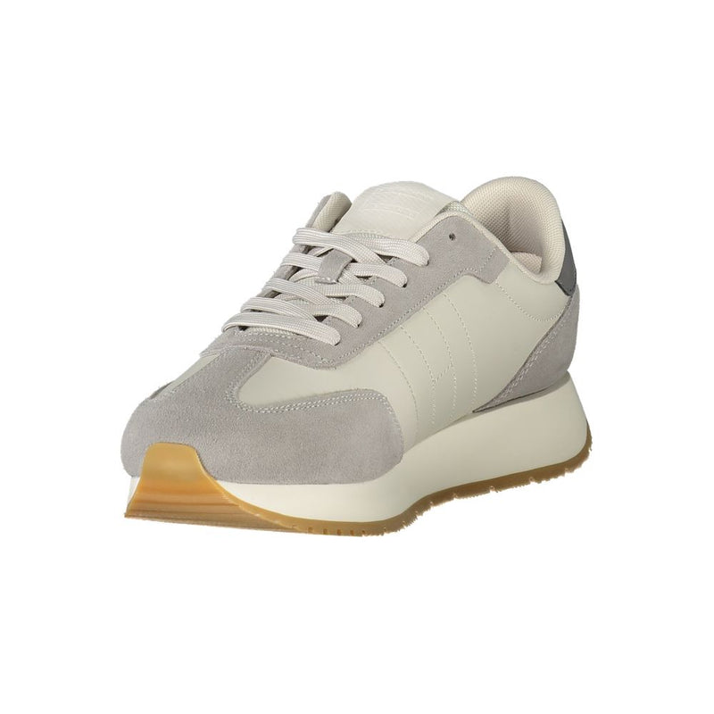 Tommy Hilfiger Brown Leather Men Sneaker - Trendy Comfort