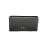 Calvin Klein Black Polyester Handbag - Stylish & Sustainable