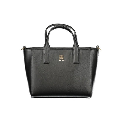 Tommy Hilfiger Zwarte Polyester Dames Handtas