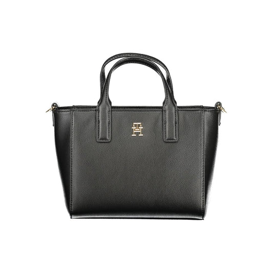Tommy Hilfiger Zwarte Polyester Dames Handtas