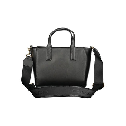 Tommy Hilfiger Zwarte Polyester Dames Handtas