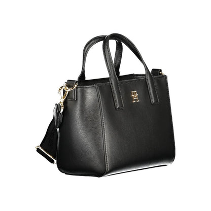 Tommy Hilfiger Zwarte Polyester Dames Handtas