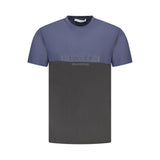 T-shirt homme en coton bleu de Trussardi