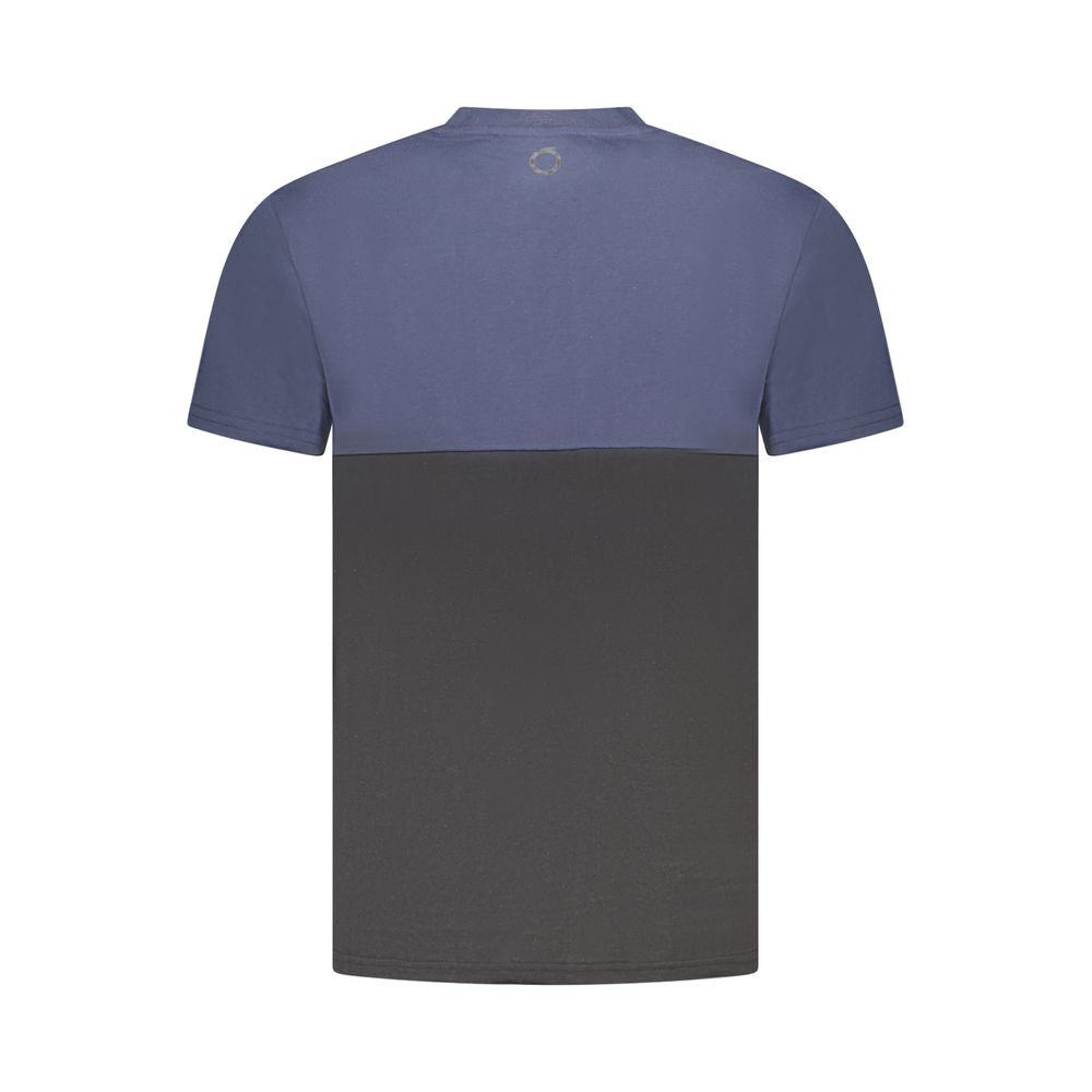 T-shirt homme en coton bleu de Trussardi