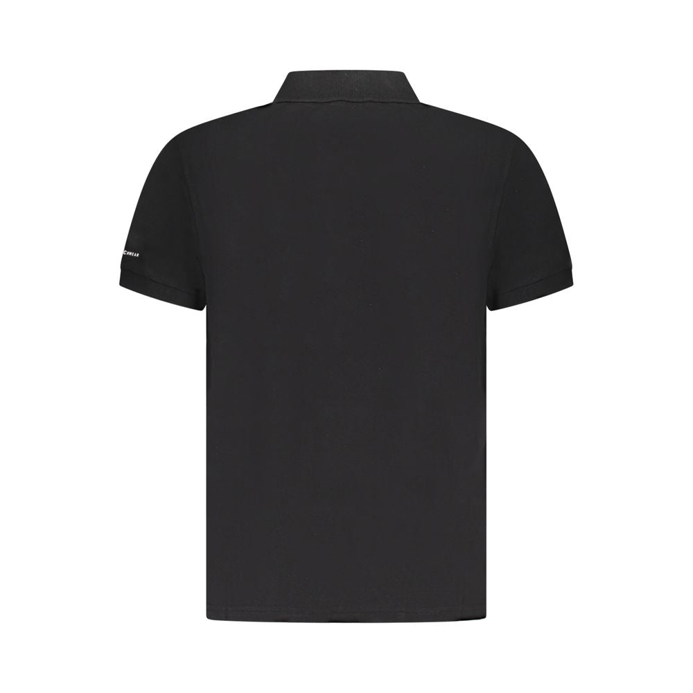 Polo homme en coton noir de Trussardi