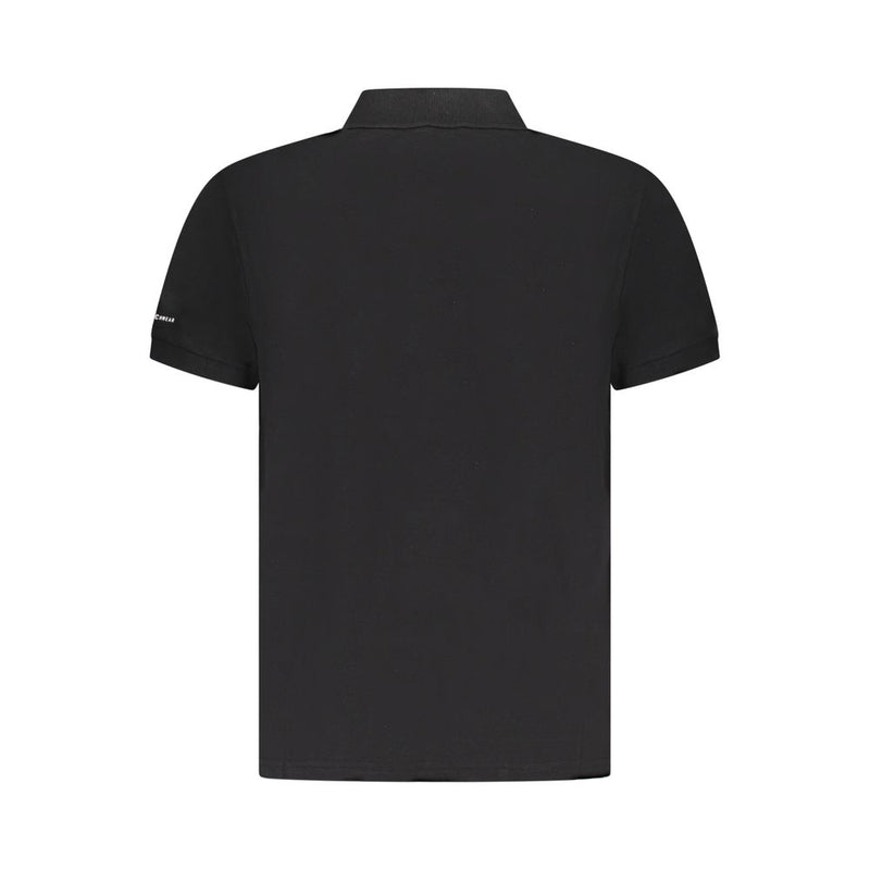 Polo homme en coton noir de Trussardi
