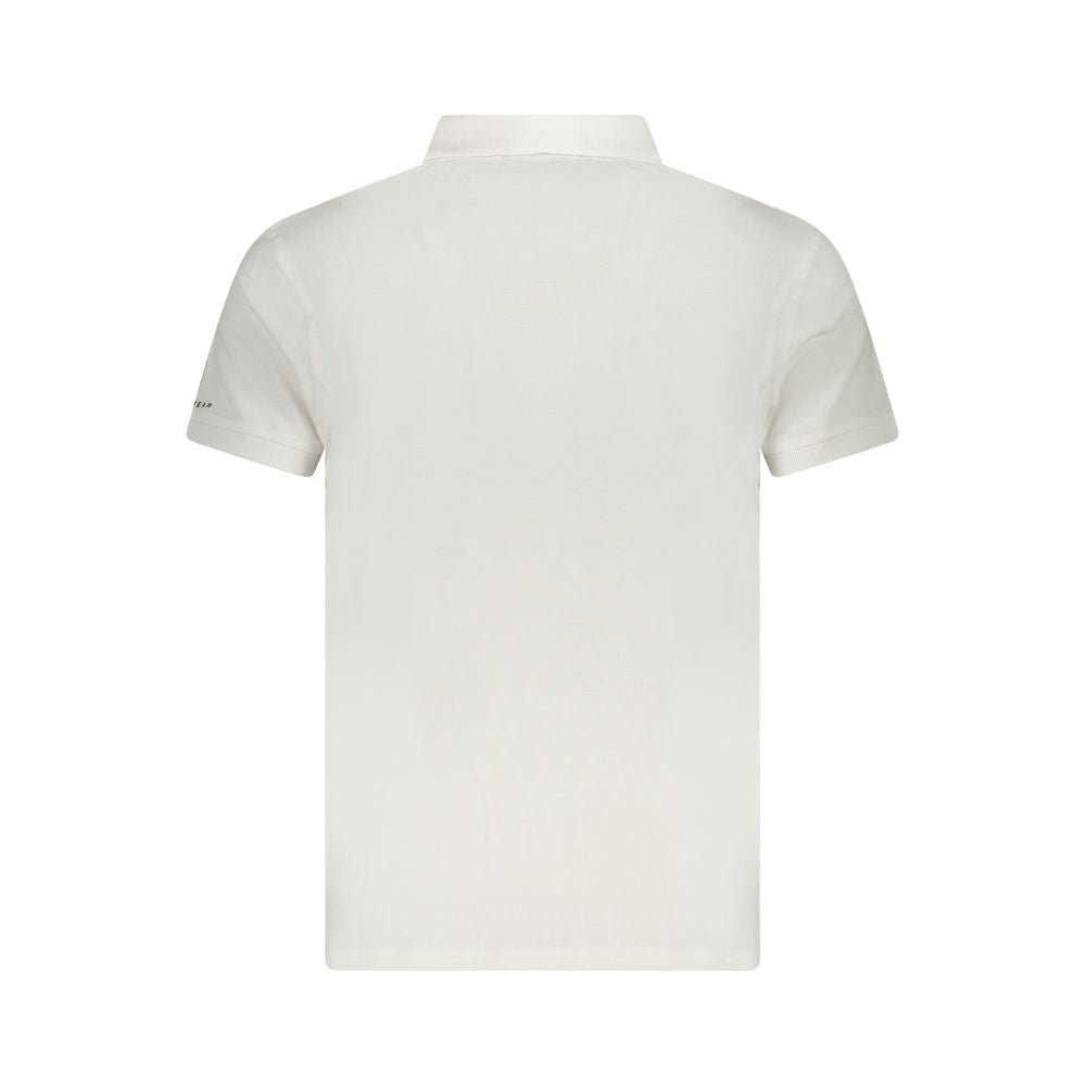 Polo homme en coton blanc de Trussardi