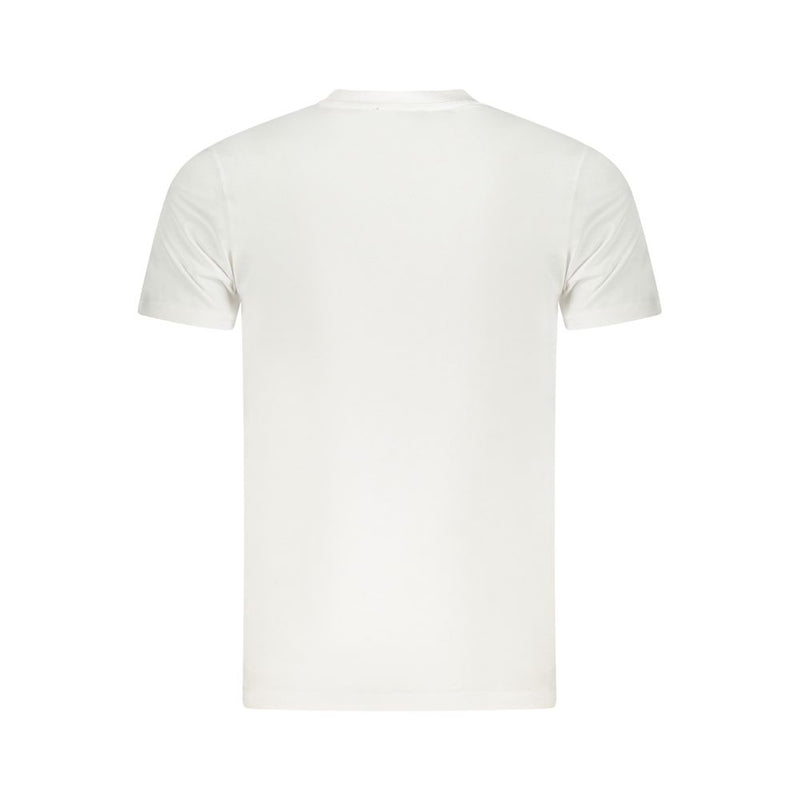 T-shirt homme en coton blanc Cavalli Class