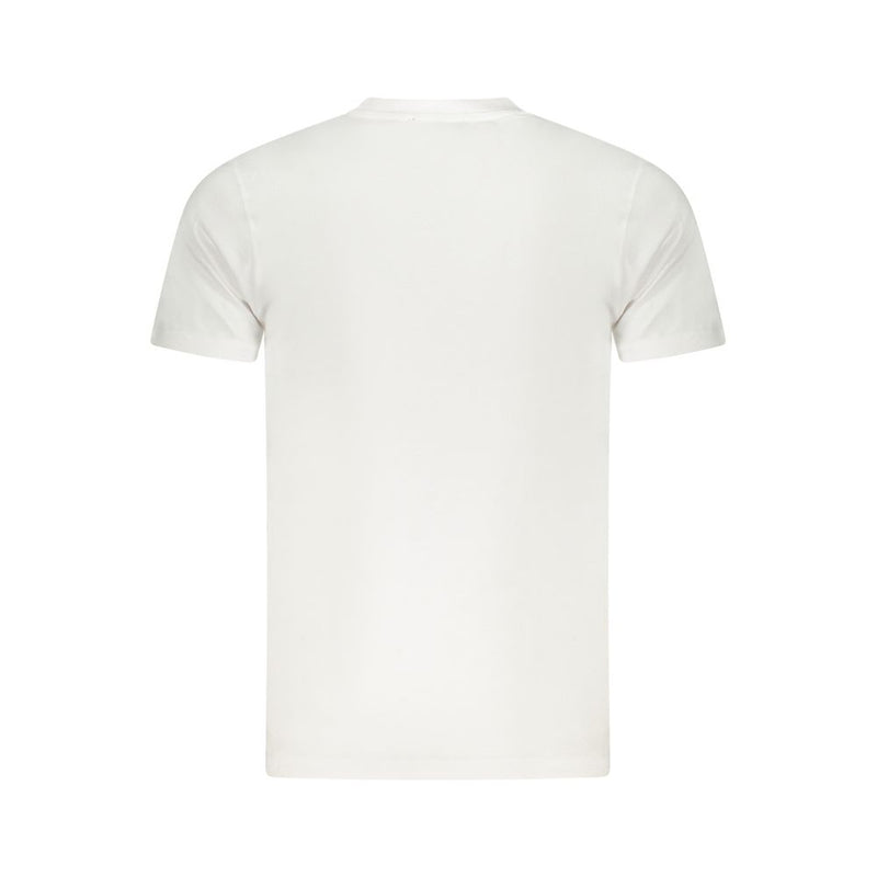 T-shirt homme en coton blanc Cavalli Class