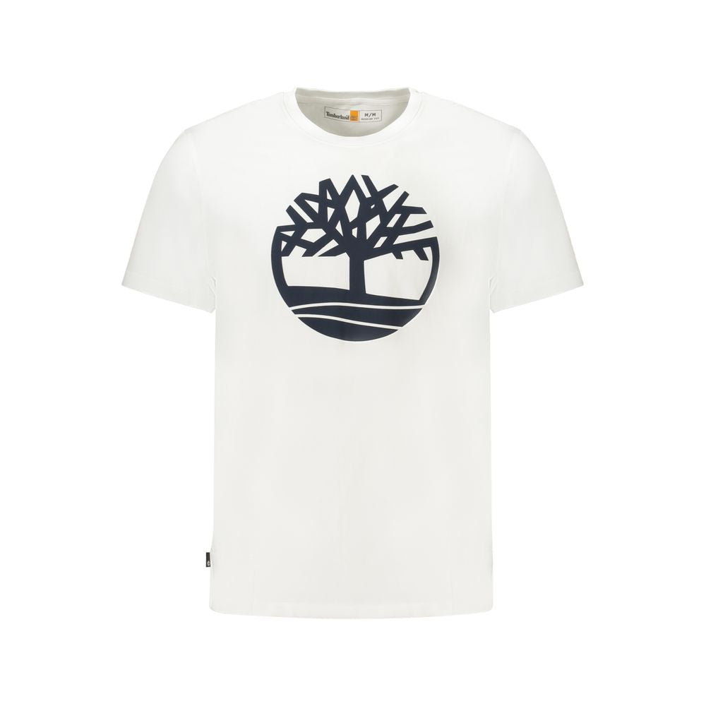 T-shirt en coton blanc pour homme Timberland