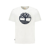 T-shirt en coton blanc pour homme Timberland