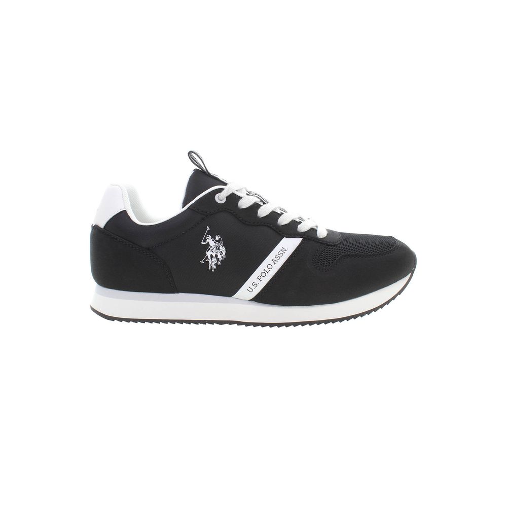 Sneaker homme en polyester noir US POLO ASSN.