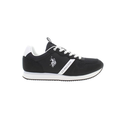 Sneaker homme en polyester noir US POLO ASSN.