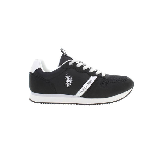 Sneaker homme en polyester noir US POLO ASSN.