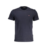 T-shirt homme en coton bleu Napapijri