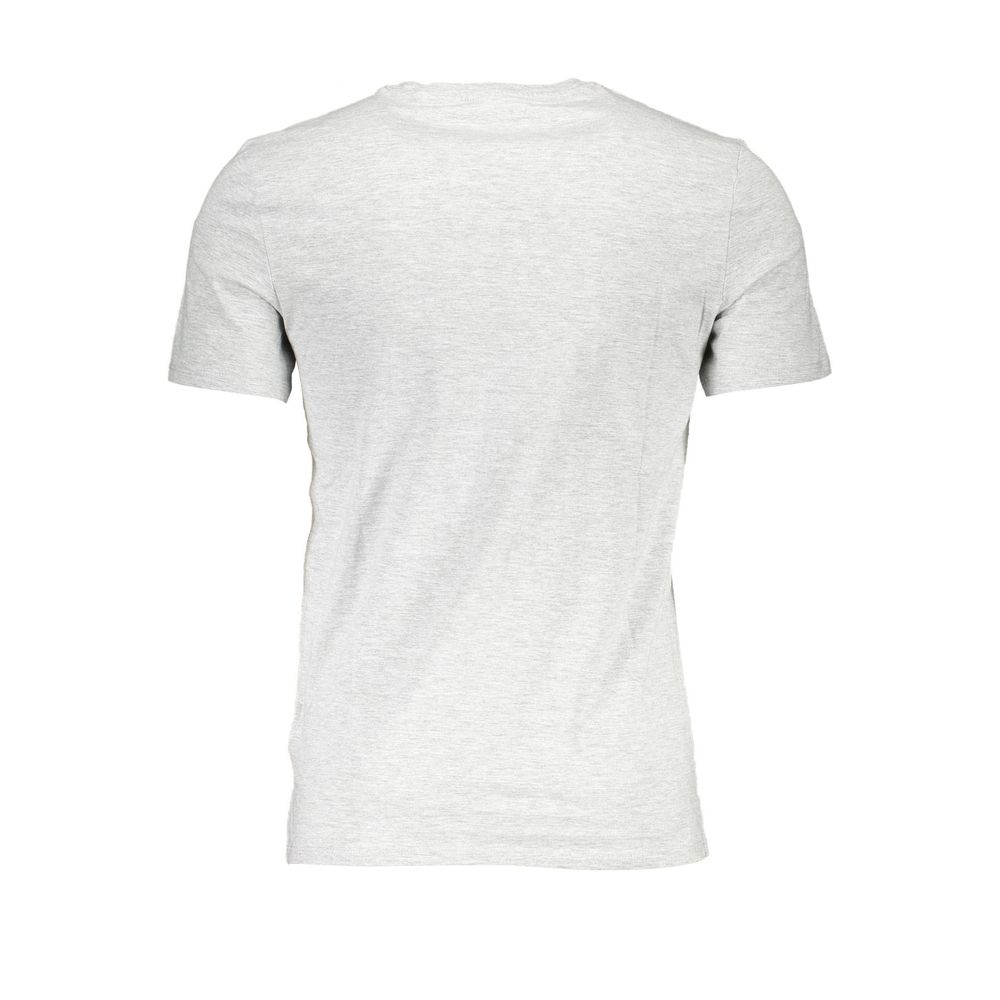 T-shirt homme en coton Guess, couleur marron, imprimé jeans.