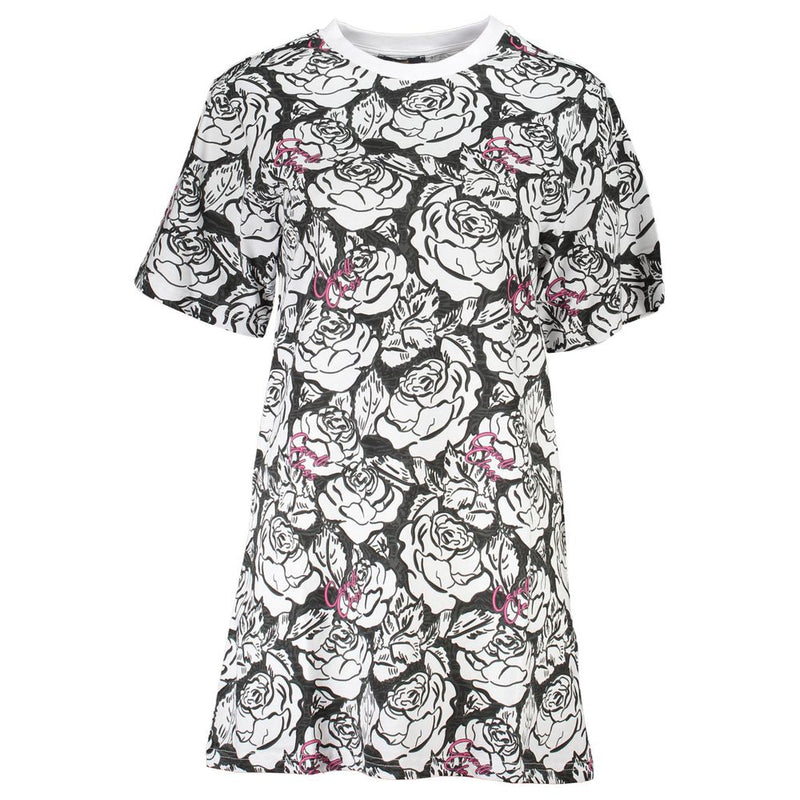 Robe Femme en Coton Blanc Cavalli Class - Élégance Effortless