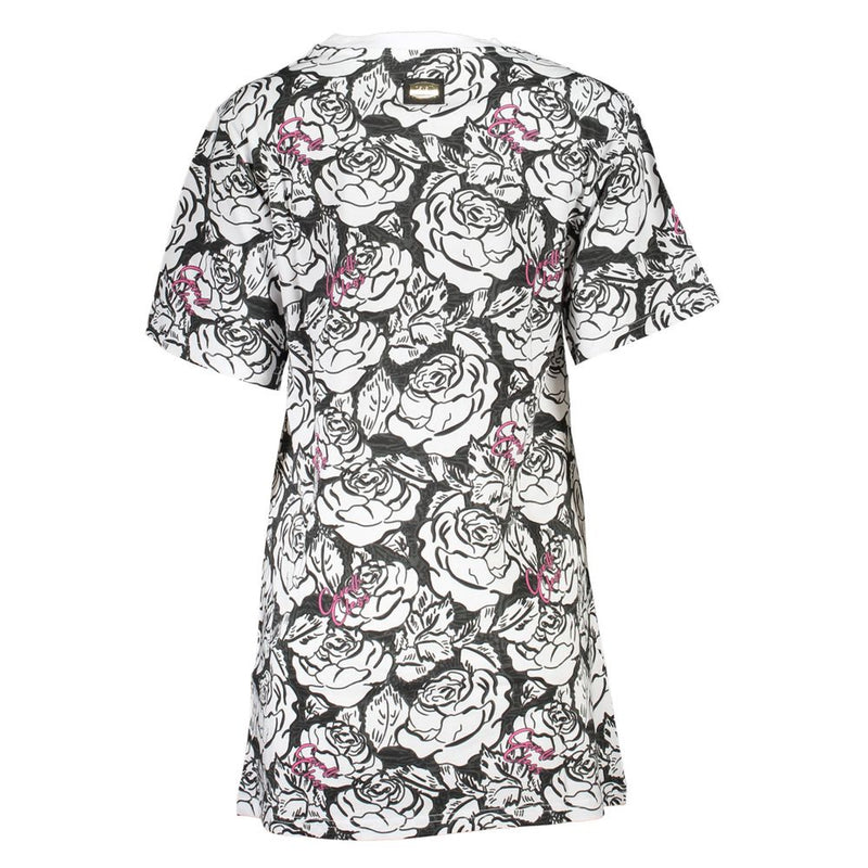 Robe Femme en Coton Blanc Cavalli Class - Élégance Effortless
