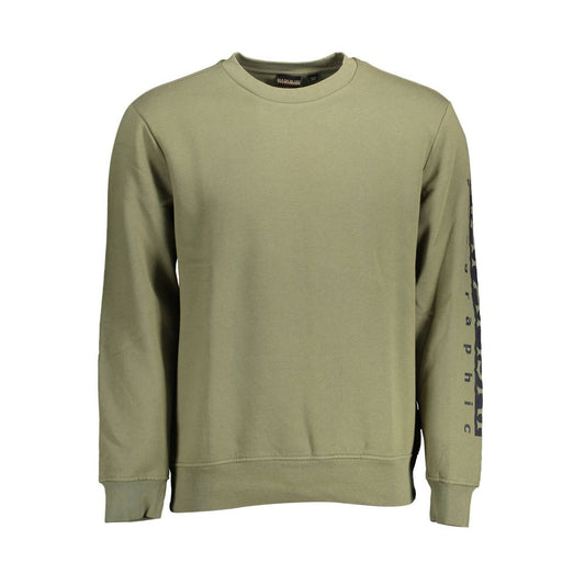 Napapijri Groene Katoenen Heren Sweater