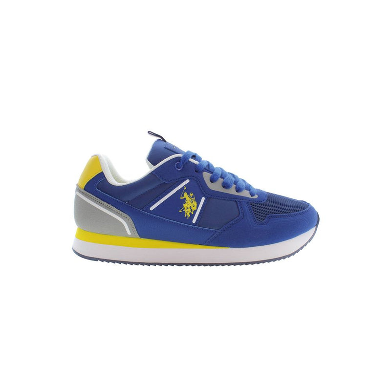 U.S. POLO ASSN. Blue Polyester Men Sneaker - Style & Comfort