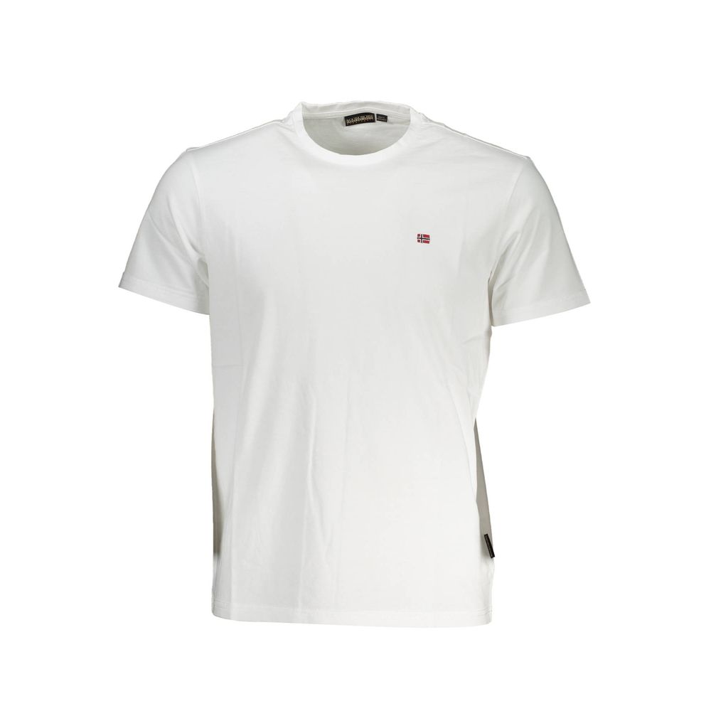 T-shirt homme en coton blanc Napapijri