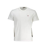 T-shirt homme en coton blanc Napapijri