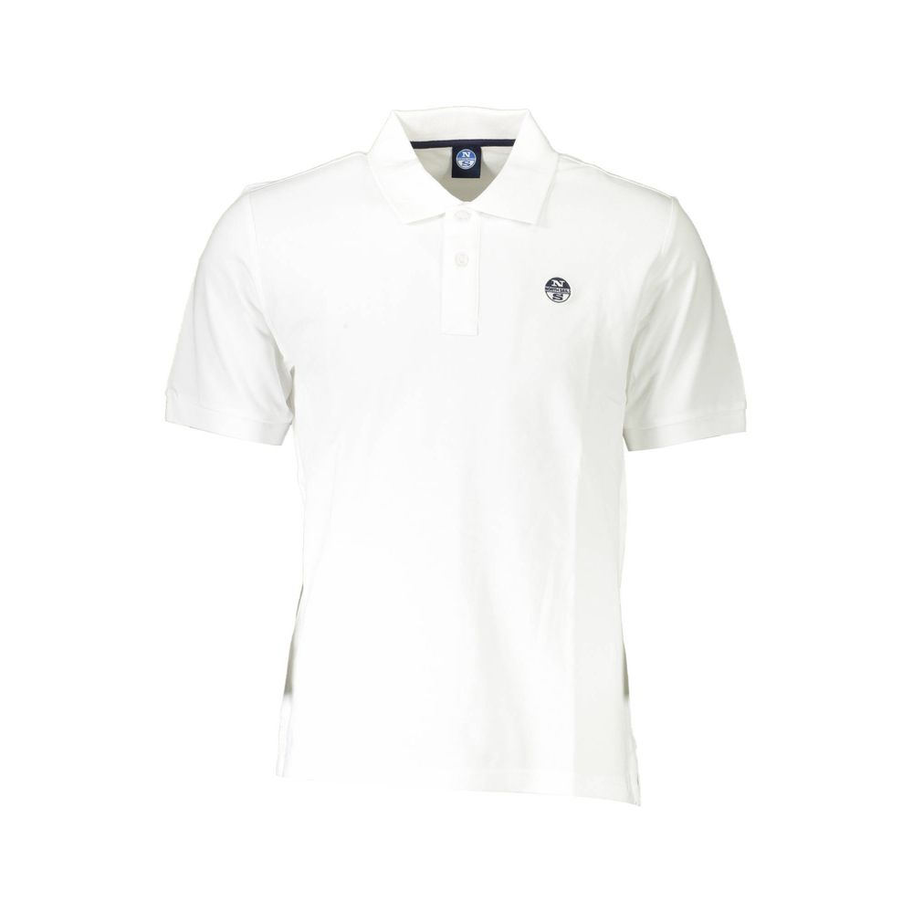 Polo homme en coton blanc North Sails