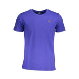 T-shirt homme en coton bleu, Norvège 1963