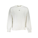 Pull en coton blanc Calvin Klein pour homme