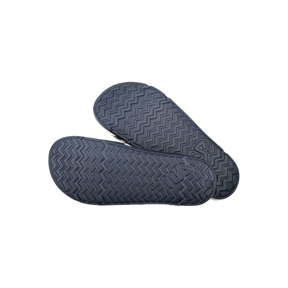 Fila blauwe polyethyleen damesandale