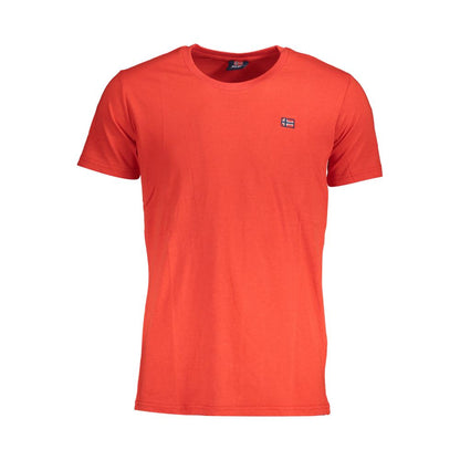 T-shirt homme en coton rouge, Norvège 1963