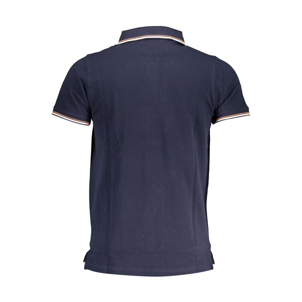 Polo en Coton Bleu pour Homme - Norway 1963