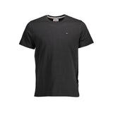 T-shirt homme Tommy Hilfiger en coton biologique noir