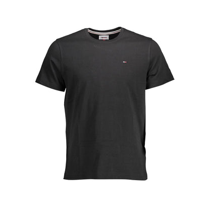 T-shirt homme Tommy Hilfiger en coton biologique noir