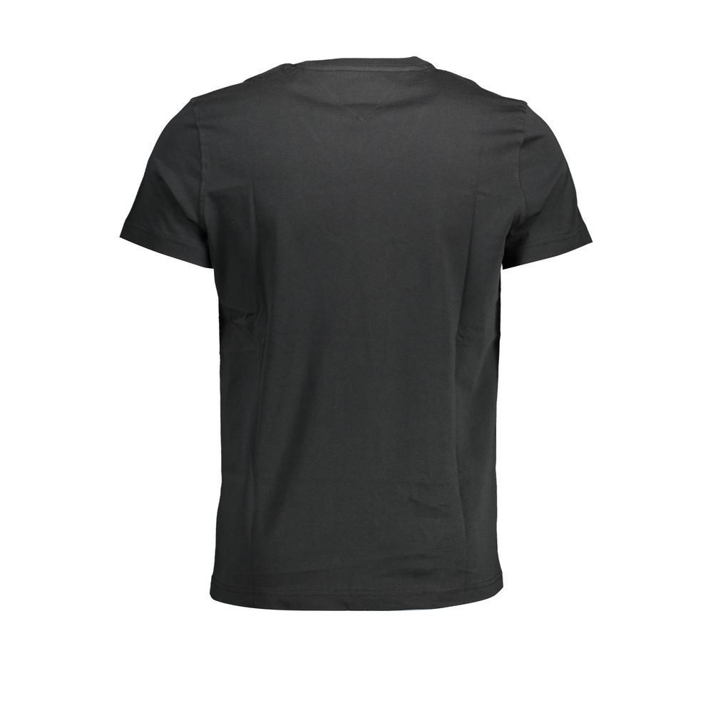 T-shirt homme Tommy Hilfiger en coton biologique noir