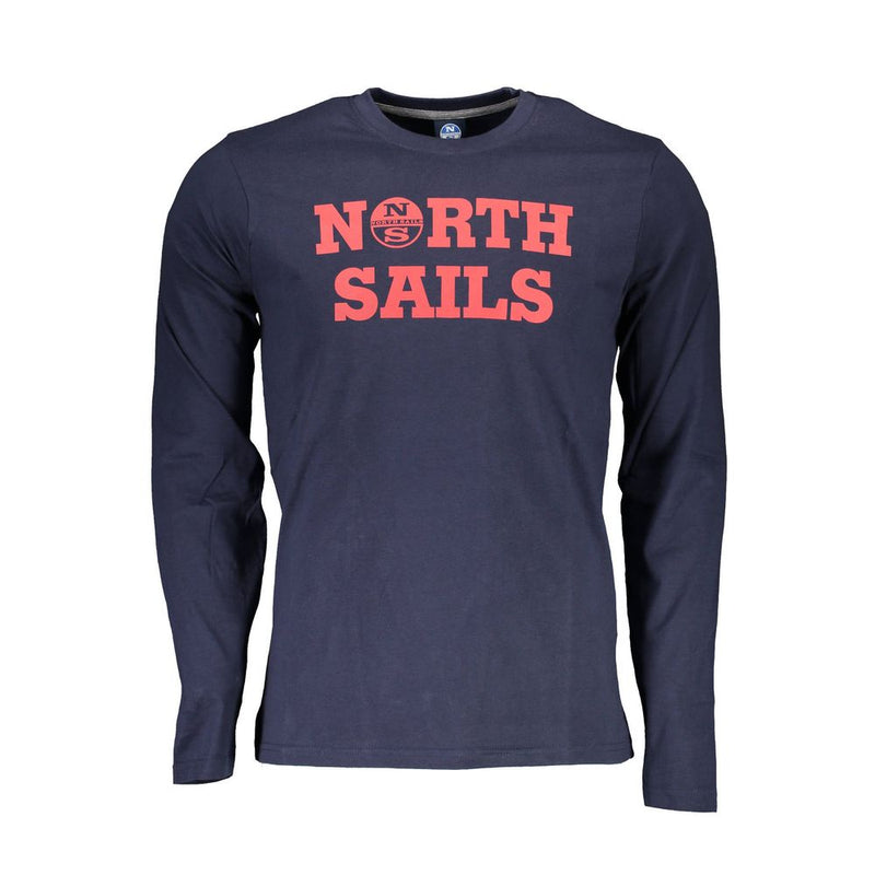 T-shirt en coton bleu pour homme de la marque North Sails