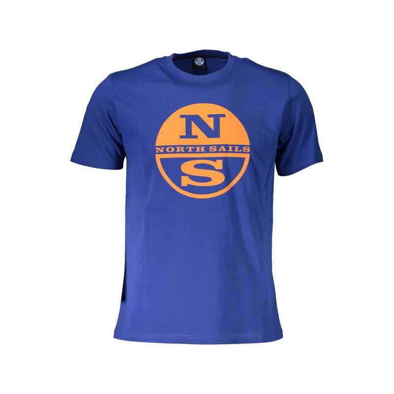 T-shirt en coton bleu pour homme de la marque North Sails