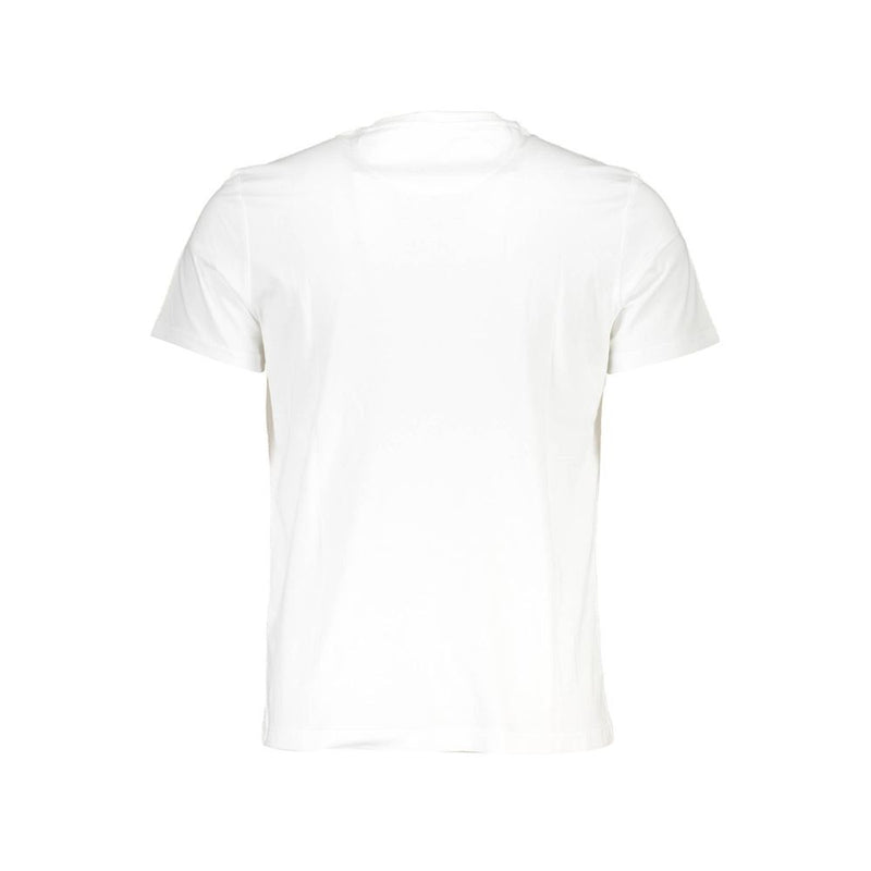 La Martina wit katoenen heren T-shirt