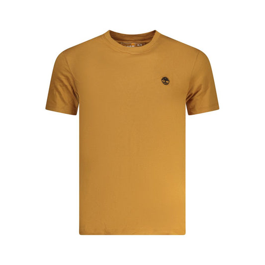 T-shirt en coton brun pour homme Timberland