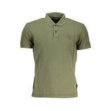 Polo homme en coton vert Napapijri