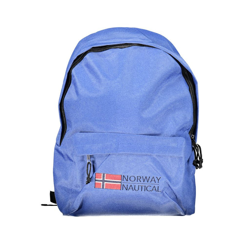 Sac à dos bleu en polyester Norway 1963 pour hommes