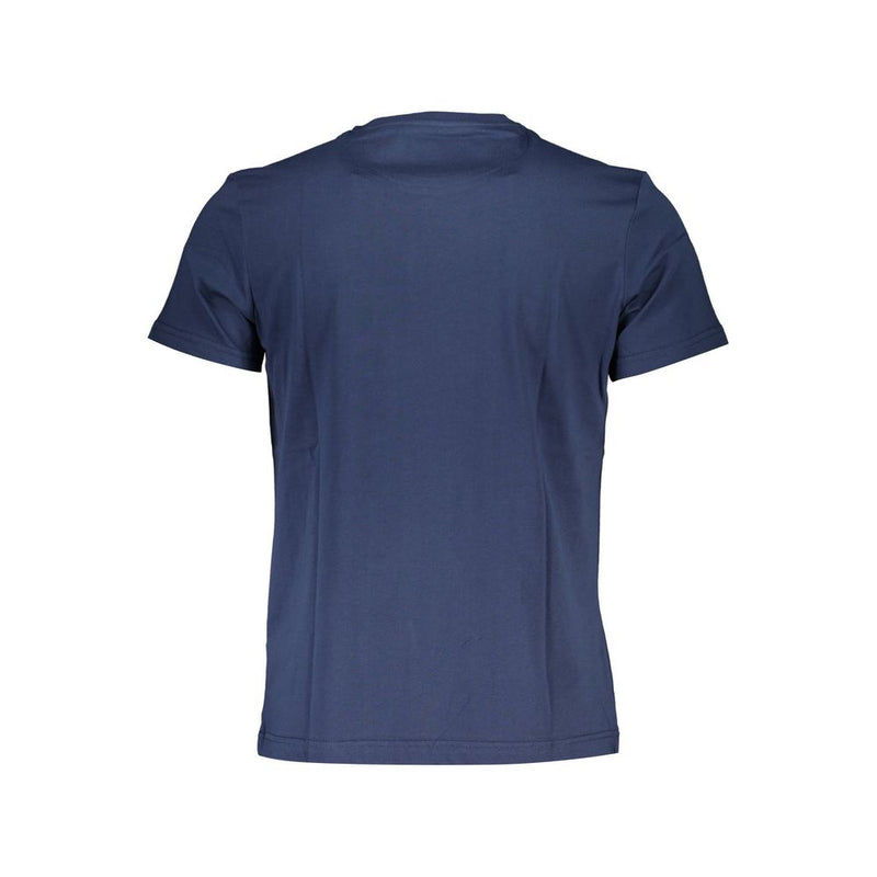 T-shirt La Martina bleu en coton pour homme