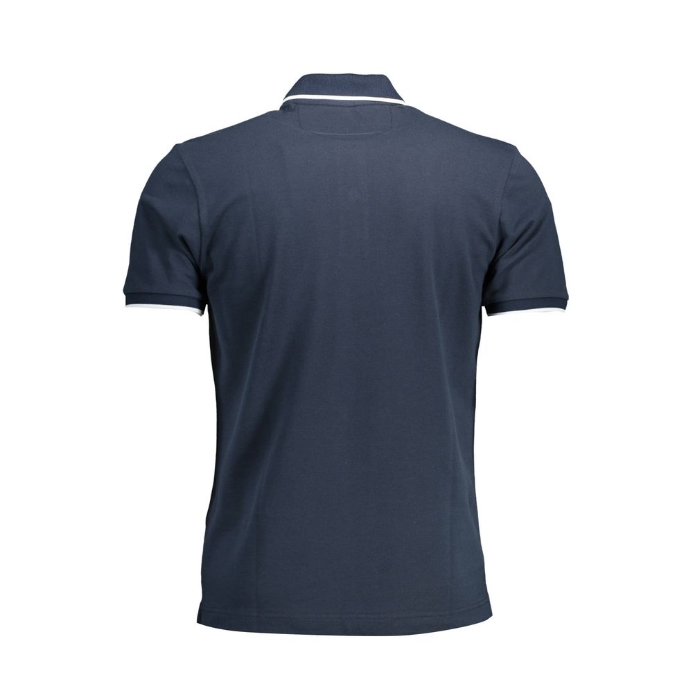 Polo La Martina en coton bleu pour homme