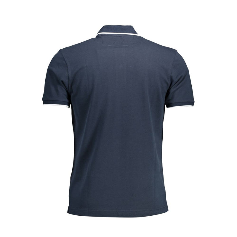 Polo La Martina en coton bleu pour homme