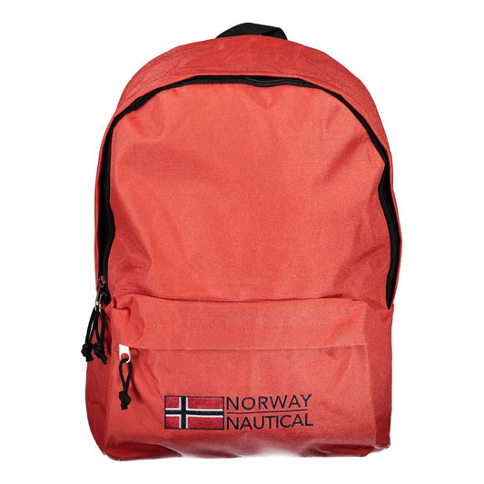 Noorwegen 1963 Rode Polyester Heren Rugzak